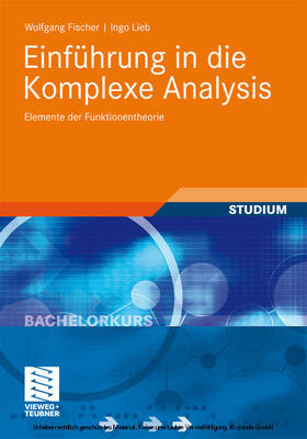 Fischer / Lieb | Einführung in die Komplexe Analysis | E-Book | sack.de