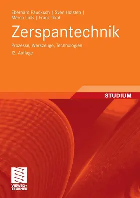 Paucksch / Holsten / Linß |  Zerspantechnik | eBook | Sack Fachmedien