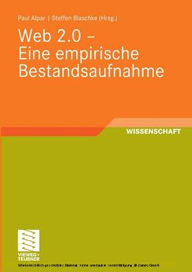 Alpar / Blaschke | Web 2.0 - Eine empirische Bestandsaufnahme | E-Book | sack.de