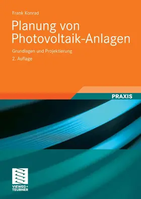 Konrad | Planung von Photovoltaik-Anlagen | E-Book | www.sack.de