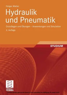 Watter |  Hydraulik und Pneumatik | eBook | Sack Fachmedien