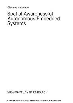 Holzmann | Spatial Awareness of Autonomous Embedded Systems | E-Book | sack.de