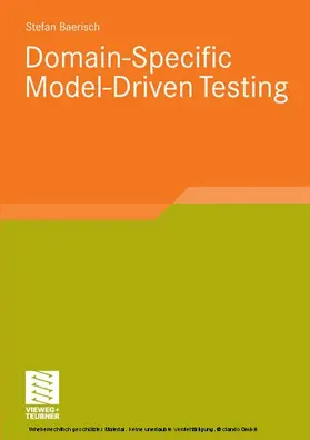Bärisch | Domain-Specific Model-Driven Testing | E-Book | sack.de
