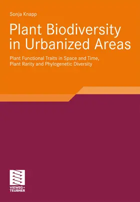 Knapp |  Plant Biodiversity in Urbanized Areas | eBook | Sack Fachmedien