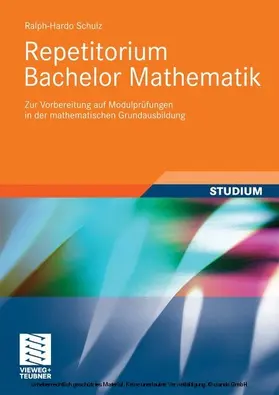 Schulz |  Repetitorium Bachelor Mathematik | eBook | Sack Fachmedien