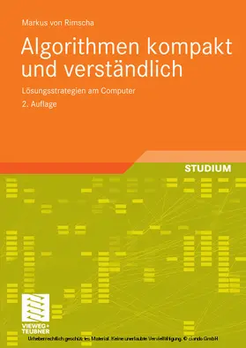 Rimscha |  Algorithmen kompakt und verständlich | eBook | Sack Fachmedien