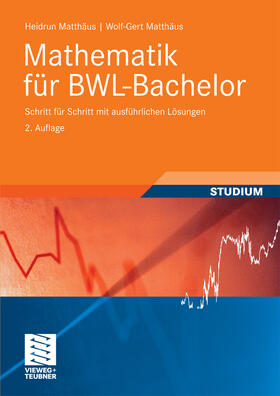 Matthäus | Mathematik für BWL-Bachelor | E-Book | sack.de