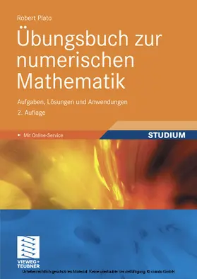 Plato | Übungsbuch zur numerischen Mathematik | E-Book | www.sack.de