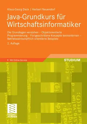 Deck / Neuendorf | Java-Grundkurs für Wirtschaftsinformatiker | E-Book | sack.de