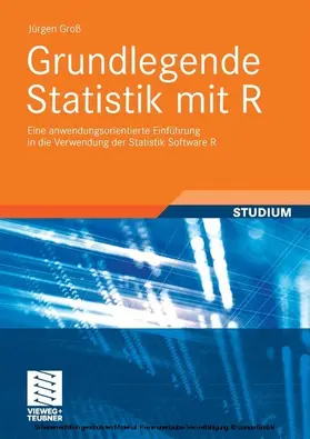 Groß | Grundlegende Statistik mit R | E-Book | sack.de