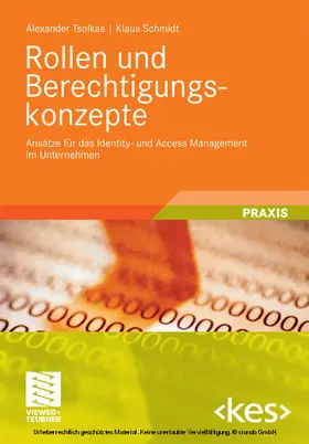 Tsolkas / Schmidt |  Rollen und Berechtigungskonzepte | eBook | Sack Fachmedien