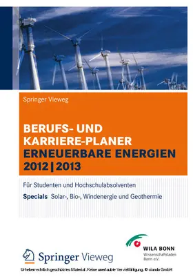 Domnick / Zacharias / SpringerVieweg |  Berufs- und Karriereplaner Erneuerbare Energien | eBook | Sack Fachmedien