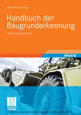 Buja | Handbuch der Baugrunderkennung | E-Book | sack.de