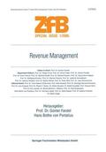 Fandel / von Portatius |  Revenue Management | Buch |  Sack Fachmedien