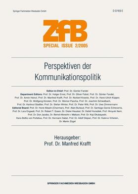 Krafft | Perspektiven der Kommunikationspolitik | Buch | 978-3-8349-0108-8 | sack.de