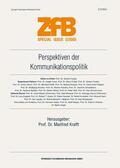 Krafft |  Perspektiven der Kommunikationspolitik | Buch |  Sack Fachmedien