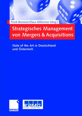 Mittermair / Borowicz |  Strategisches Management von Mergers & Acquisitions | Buch |  Sack Fachmedien