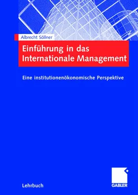 Söllner |  Einführung in das Internationale Management | Buch |  Sack Fachmedien