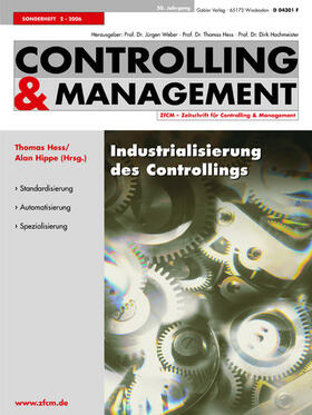 Hess / Hippe | Industrialisierung des Controlling | Buch | 978-3-8349-0420-1 | sack.de