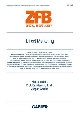 Gerdes / Krafft |  Direct Marketing | Buch |  Sack Fachmedien