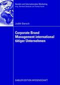 Giersch |  Giersch, J: Corporate Brand Management international tätiger | Buch |  Sack Fachmedien