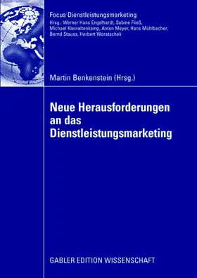 Benkenstein |  Neue Herausforderungen an das Dienstleistungsmarketing | Buch |  Sack Fachmedien