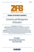 Fabel / Demougin |  Economics and Management of Education | Buch |  Sack Fachmedien