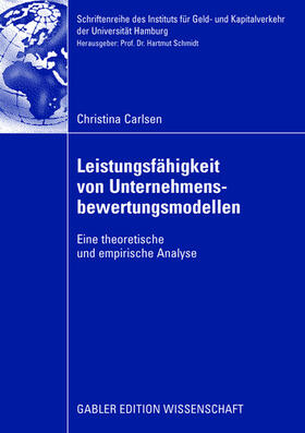 Carlsen | Carlsen, C: Leistungsfähigkeit von Unternehmensbewertungsmod | Buch | 978-3-8349-0911-4 | sack.de