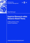 Nothnagel |  Nothnagel, K: Empirical Research within Resource-Based Theor | Buch |  Sack Fachmedien