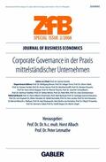 Albach / Letmathe |  Corporate Governance in der Praxis mittelständischer Unterne | Buch |  Sack Fachmedien