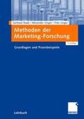 Raab / Unger |  Methoden der Marketing-Forschung | Buch |  Sack Fachmedien