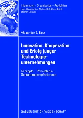 Bolz |  Innovation, Kooperation und Erfolg junger Technologieunternehmungen | Buch |  Sack Fachmedien