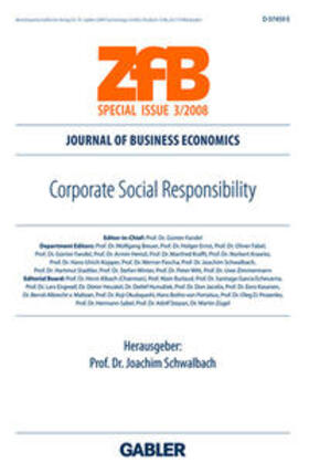 Schwalbach | Corporate Social Responsibility | Buch | 978-3-8349-1044-8 | sack.de