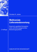 Janker |  Janker, C: Multivariate Lieferantenbewertung | Buch |  Sack Fachmedien
