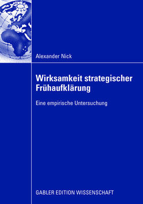 Nick | Nick, A: Wirksamkeit strategischer Frühaufklärung | Buch | 978-3-8349-1258-9 | sack.de