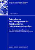 Scheer |  Scheer, L: Antezedenzen und Konsequenzen der Koordination vo | Buch |  Sack Fachmedien