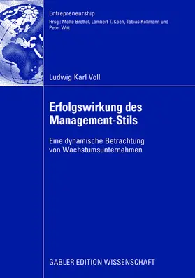Voll |  Erfolgswirkung des Management-Stils | Buch |  Sack Fachmedien