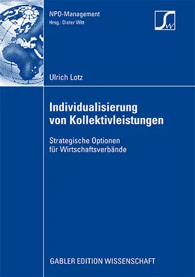 Lotz |  Individualisierung von Kollektivleistungen | Buch |  Sack Fachmedien