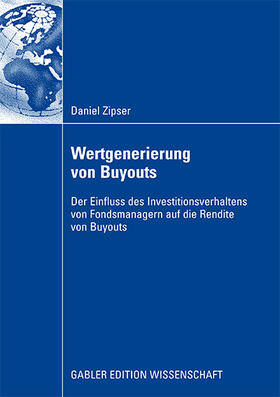 Zipser |  Wertgenerierung von Buyouts | Buch |  Sack Fachmedien
