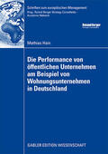 Hain |  Hain, M: Performance von öffentlichen Unternehmen am Beispie | Buch |  Sack Fachmedien