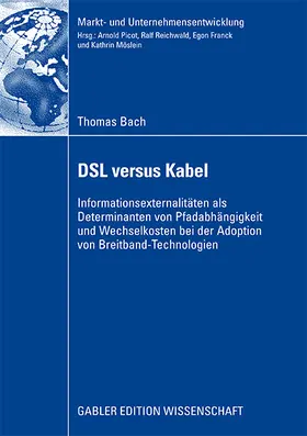Bach |  DSL versus Kabel | Buch |  Sack Fachmedien