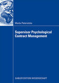 Petersitzke |  Supervisor Psychological Contract Management | Buch |  Sack Fachmedien