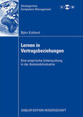 Eckhard |  Eckhard, B: Lernen in Vertragsbeziehungen | Buch |  Sack Fachmedien