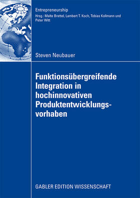 Neubauer | Neubauer, S: Funktionsübergreifende Integration in hochinnov | Buch | 978-3-8349-1423-1 | sack.de