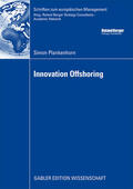 Plankenhorn |  Plankenhorn, S: Innovation Offshoring | Buch |  Sack Fachmedien