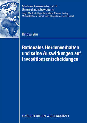 Zhu |  Zhu, B: Rationales Herdenverhalten und seine Auswirkungen au | Buch |  Sack Fachmedien