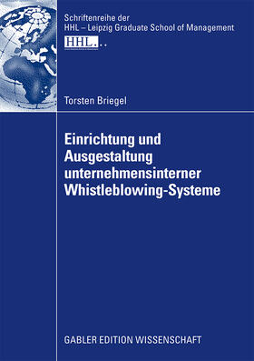 Briegel |  Briegel, T: Einrichtung und Ausgestaltung unternehmensintern | Buch |  Sack Fachmedien