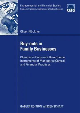 Klöckner |  Buy-outs in Family Businesses | Buch |  Sack Fachmedien