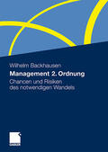 Backhausen |  Backhausen, W: Management 2. Ordnung | Buch |  Sack Fachmedien