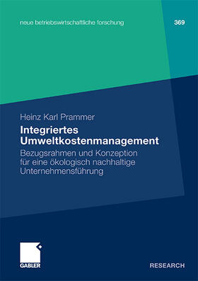Prammer |  Integriertes Umweltkostenmanagement | Buch |  Sack Fachmedien